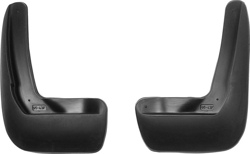 Брызговики Norplast передняя пара для Volkswagen Polo VI 2020-2026. Артикул NPL-Br-95-43F-1