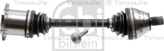 Полуось (привод в сборе, приводной вал) Febi Bilstein передняя левая для Volkswagen Touran III 2015-2026. Артикул 181245