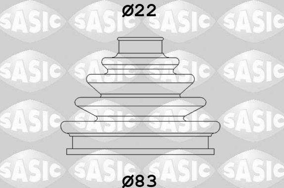 Пыльник ШРУСа наружный Sasic. Артикул 4003437