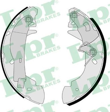 Тормозные колодки LPR задние для Ford Transit IV 1988-1994. Артикул 06765