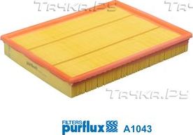 Воздушный фильтр Purflux для Opel Astra F 1996-2005. Артикул A1043