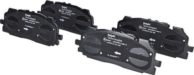Тормозные колодки Delphi (Low-Metallic). Артикул LP3272