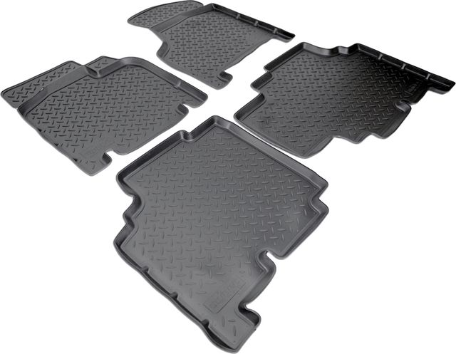 Коврики Норпласт для салона Dodge Caravan IV 2001-2007 (без 3-го ряда). Артикул NPL-Po-20-99