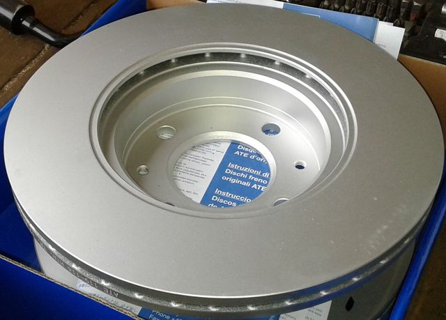 Тормозной диск ATE передний для Hyundai Getz I 2002-2009. Артикул 24.0119-0116.1