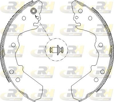 Тормозные колодки RoadHouse. Артикул 4316.00