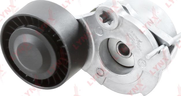 Натяжной ролик (натяжитель) приводного клинового зубчатого ремня LYNXauto. Артикул PT-3269