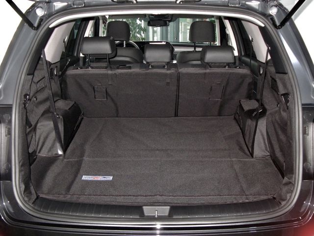 Защитный чехол AUTOSMSTUDIO "Maxi" в багажник автомобиля для Hyundai Palisade (7 мест) 11.2018-2026, черный. Артикул TP-HPL-H11-MAXI-BL