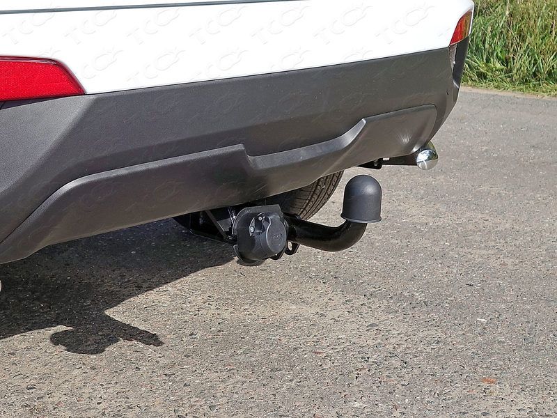 Фаркоп ТСС оцинкованный для Hyundai Creta II 2021-2026. Артикул TCU00032