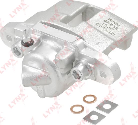 Тормозной суппорт LYNXauto передний левый для ВАЗ Samara (2108, 2109, 2113, 2114) 1986-2006. Артикул BA-2160