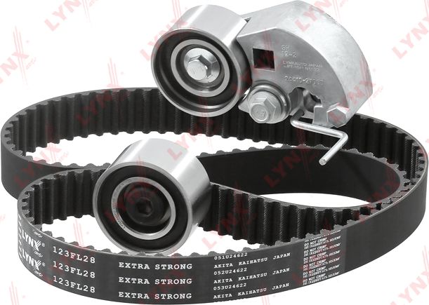 Ремень ГРМ с роликами (комплект) LYNXauto для Hyundai Santa Fe II 2006-2012. Артикул PK-1305