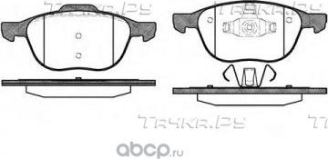 Тормозные колодки Ford передние для Ford Kuga I 2008-2012. Артикул 1566093