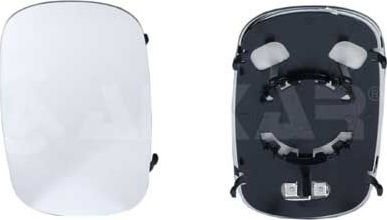 Зеркальное стекло бокового зеркала Alkar правое/левое для Fiat Doblo I 2001-2015. Артикул 6433930