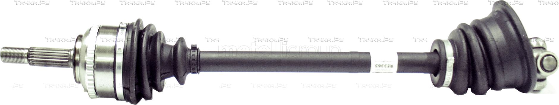 Полуось (привод в сборе, приводной вал) Metelli для Renault Symbol ll 2008-2014. Артикул 17-0786