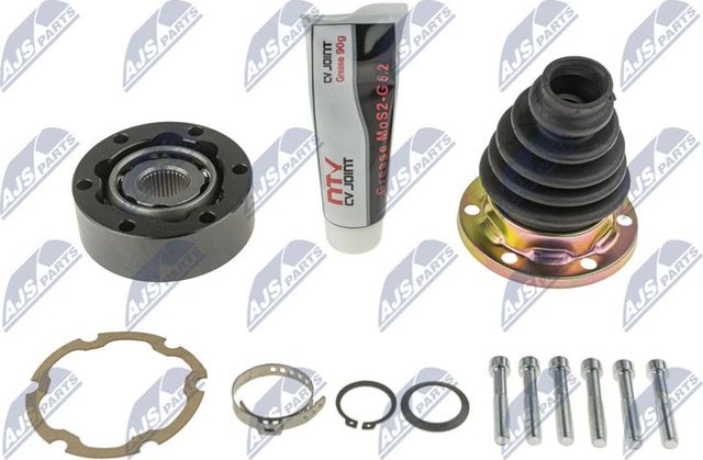 Шрус внутренний (граната) NTY передний/задний для Volkswagen Corrado 1988-1995. Артикул NPW-VW-002