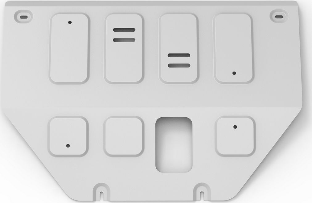 Защита алюминиевая Rival для картера BAIC X35 FWD МКПП 2023-н.в.. Артикул 333.3508.1