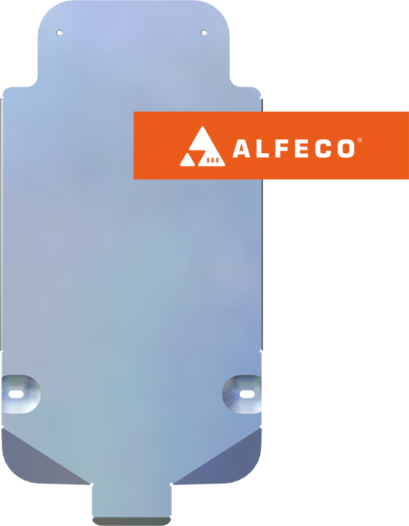 Защита алюминиевая Alfeco для АКПП BMW 1-серия F20, F21 2011-2026. Артикул ALF.34.19 AL4