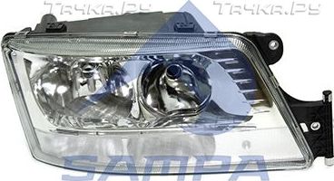 Фара передняя основная Sampa правая для MAN TGS 2007-2026. Артикул 022.344
