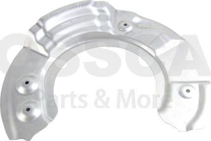 Кожух (щиток) тормозного диска OSSCA передний левый для BMW 5 VI (F10/F11/F07) 2009-2017. Артикул 47465