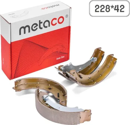 Колодки тормозные VW POLO 10- задн. (Metaco). Артикул 3020004