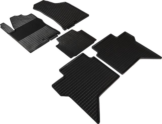 Коврики резиновые Seintex с узором сетка для салона Sollers ST9 2025-2026 . Артикул 319391