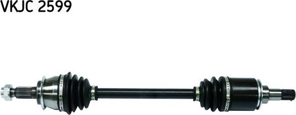 Полуось (привод в сборе, приводной вал) SKF передняя левая для MINI Hatch I ((R50, R53) 2001-2004. Артикул VKJC 2599