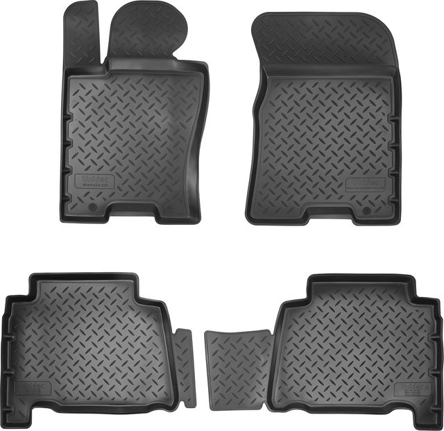 Коврики Норпласт для салона Kia Mohave I рестайлинг 5 мест 2017-2020. Артикул NPA11-C43-223