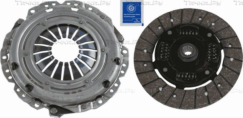 Сцепление (комплект) SACHS для Chevrolet Cruze I 2013-2015. Артикул 3000 951 064