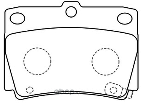 Тормозные колодки Mitsubishi. Артикул MN102626