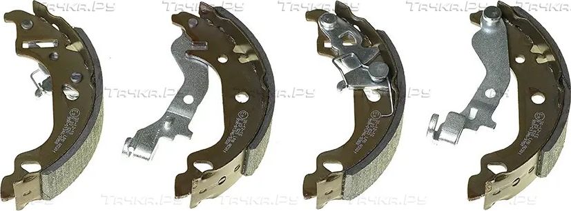 Тормозные колодки Brembo ESSENTIAL LINE задние для Fiat Punto II 1999-2012. Артикул S 23 520