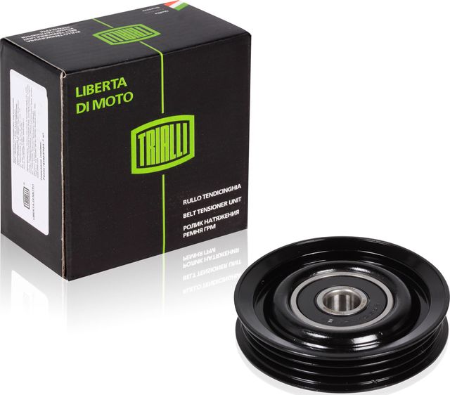Направляющий (ведущий) ролик приводного поликлинового ремня Trialli. Артикул CM 1411