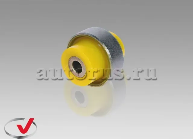 Сайлентблок Полиуретановый, усиленный, переднего рычага (задний) (Vtulka). Артикул 206579