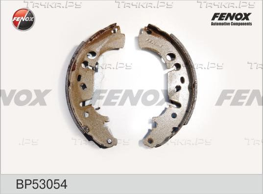 Тормозные колодки Fenox задние для Fiat Idea 2003-2016. Артикул BP53054