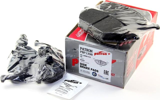 Тормозные колодки Patron. Артикул PBP1398