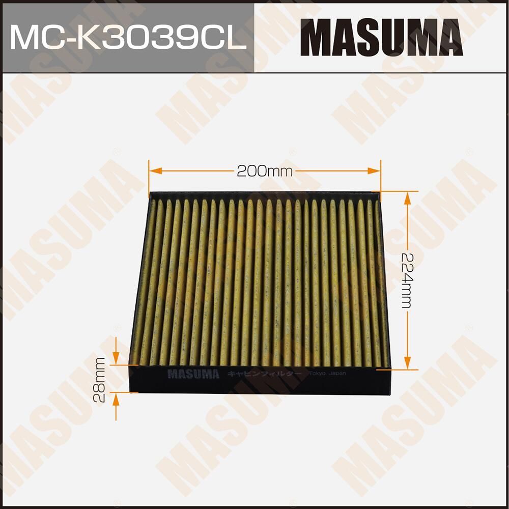 Салонный фильтр Masuma. Артикул MC-K3039CL