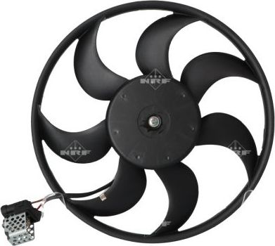 Вентилятор радиатора двигателя NRF. Артикул 47877