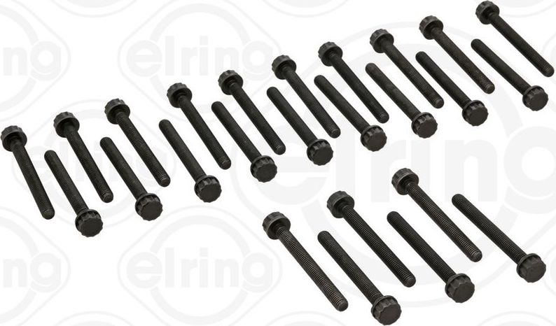 Комплект болтов ГБЦ Elring. Артикул 820.075