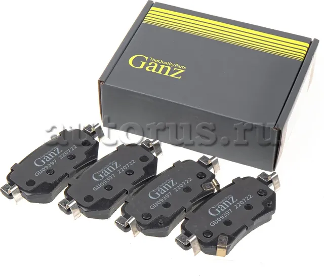 Колодки задние (Ganz). Артикул GIJ09397