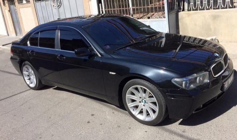 Дефлекторы Cobra Tuning для окон BMW 7 E65 седан 2001-2008. Артикул B23201