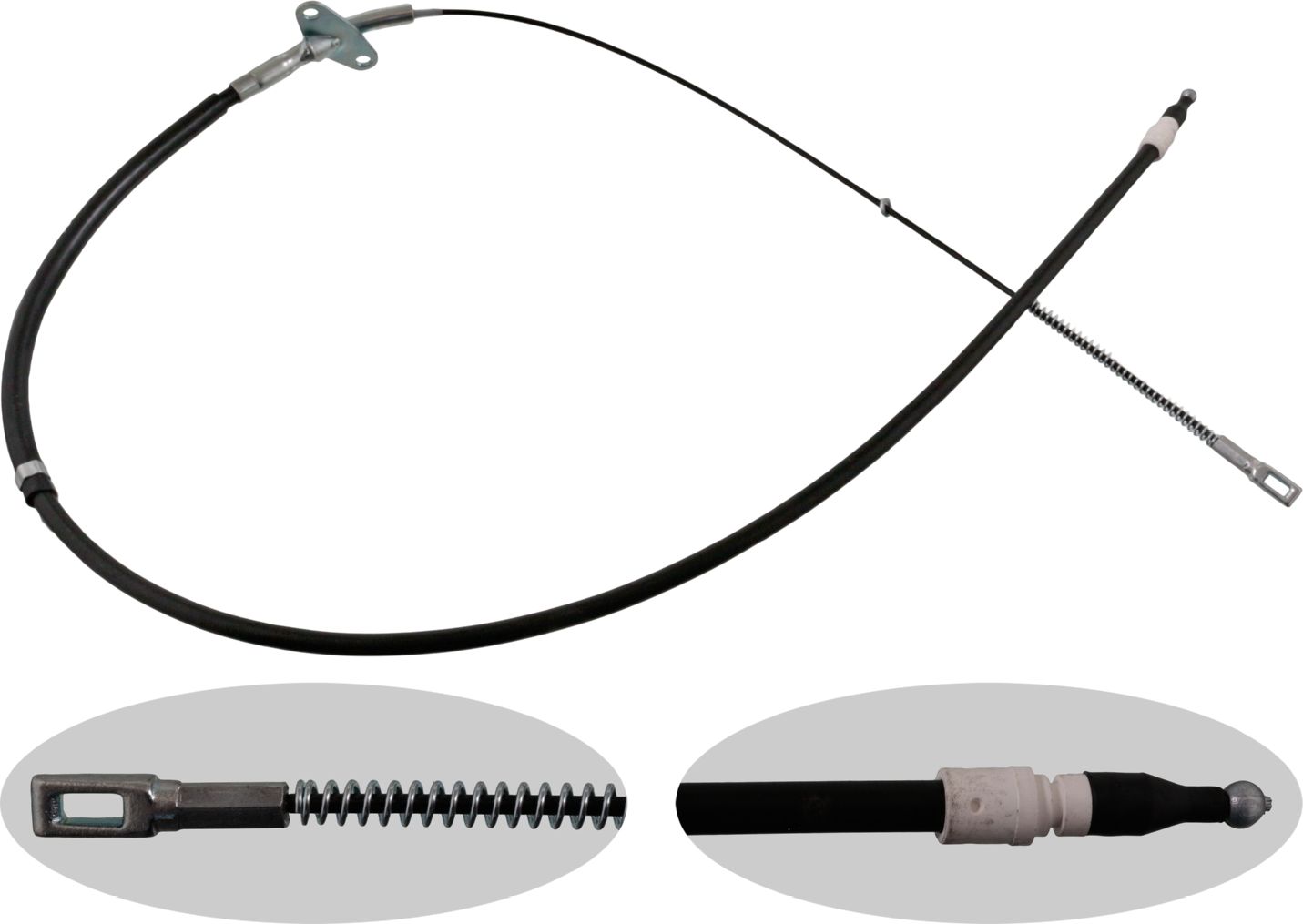 Трос ручника (тросик ручного тормоза) Febi Bilstein. Артикул 10594