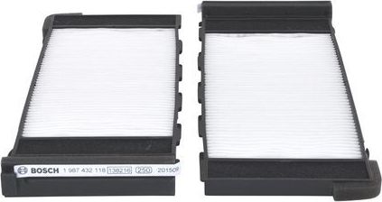 Салонный фильтр Bosch для Nissan Almera N15 1995-2000. Артикул 1 987 432 118