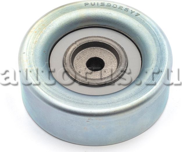 Натяжной ролик (натяжитель) приводного поликлинового ремня Mitsubishi. Артикул MD374877