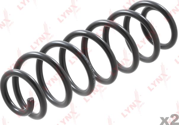 Пружина подвески LYNXauto задняя для Volkswagen Golf Plus I 2004-2013. Артикул SC-1179