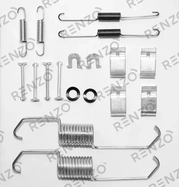 Монтажный комплект барабанного тормоза HONDA ACCORD, 90-07HONDA Civic, 03-05HOND (Renzo). Артикул RFK128
