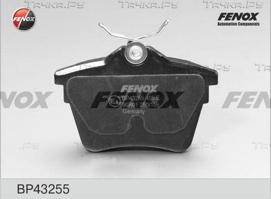 Тормозные колодки Fenox. Артикул BP43255