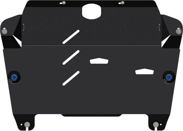 Защита Шериф (2 мм) для картера и КПП Toyota Highlander II 2010-2013. Артикул 24.3017