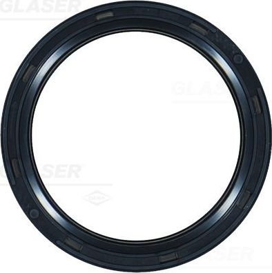 Сальник коленвала Glaser (FPM (Fluor-Kautschuk)). Артикул P77742-01