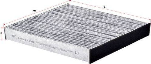 Салонный фильтр Sakura передний для Toyota Celsior III (F30) 2000-2006. Артикул CAC-16150