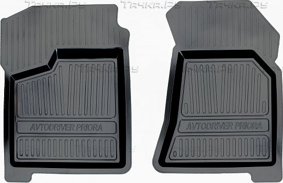Коврики резиновые Avtodriver для салона Lada Priora 2007-2026. Артикул ADRJET007-2