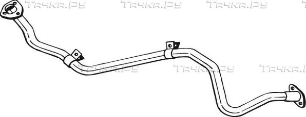Глушитель (труба приемная) Bosal передний для Volkswagen Taro 1989-1997. Артикул 888-411