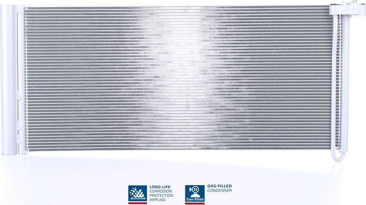 Радиатор кондиционера (конденсатор) Nissens (алюминий). Артикул 940358